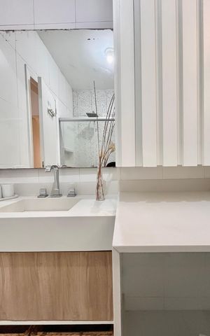 Apartamento para alugar com 44m², 1 quarto e sem vaga Apartamento para alugar com 44m², 1 quarto e sem vagaBanheiro