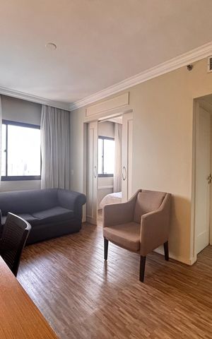 Apartamento para alugar com 32m², 1 quarto e 1 vaga Apartamento para alugar com 32m², 1 quarto e 1 vagaSala/Cozinha