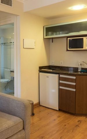 Apartamento para alugar com 32m², 1 quarto e 1 vaga Apartamento para alugar com 32m², 1 quarto e 1 vagaCozinha