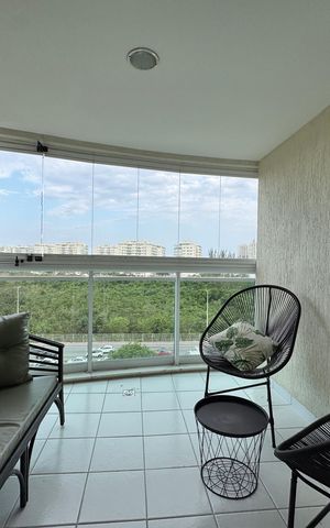 Apartamento para alugar com 80m², 3 quartos e 1 vagaVaranda da sala