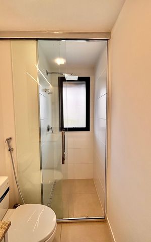 Apartamento à venda com 90m², 2 quartos e 2 vagas Apartamento à venda com 90m², 2 quartos e 2 vagasBanheiro suíte 2