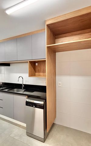 Apartamento à venda com 90m², 2 quartos e 2 vagas Apartamento à venda com 90m², 2 quartos e 2 vagasCozinha