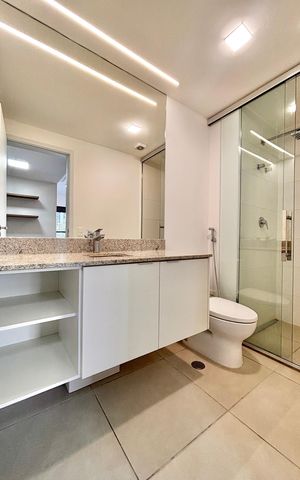 Apartamento à venda com 90m², 2 quartos e 2 vagas Apartamento à venda com 90m², 2 quartos e 2 vagasBanheiro suíte 1