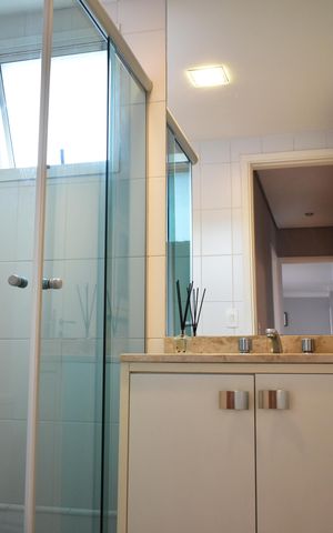 Apartamento para alugar com 130m², 3 quartos e 2 vagasBanheiro Social