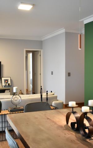 Apartamento para alugar com 130m², 3 quartos e 2 vagasSala
