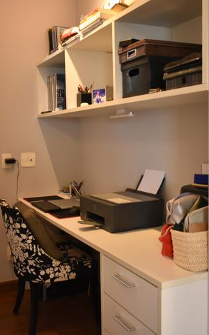 Apartamento para alugar com 130m², 3 quartos e 2 vagasEscritório