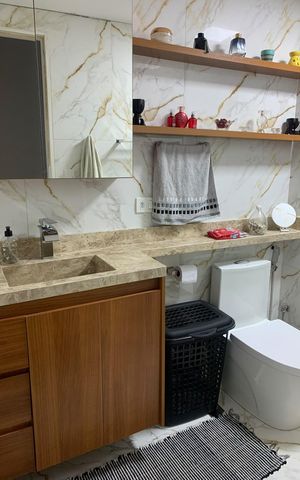 Apartamento à venda com 47m², 2 quartos e 1 vaga Apartamento à venda com 47m², 2 quartos e 1 vagaBanheiro