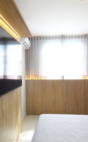 Studio à venda com 39m², 1 quarto e 1 vagaQuarto