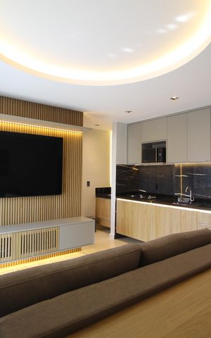 Studio à venda com 39m², 1 quarto e 1 vagaSala