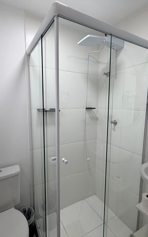 Studio à venda com 17m², 1 quarto e sem vaga Studio à venda com 17m², 1 quarto e sem vagaBanheiro