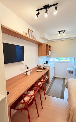 Studio à venda com 17m², 1 quarto e sem vaga Studio à venda com 17m², 1 quarto e sem vagaStudio