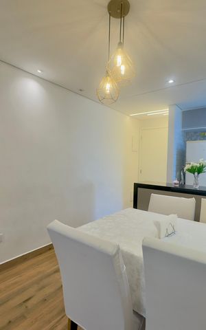 Apartamento à venda com 56m², 2 quartos e 1 vaga Apartamento à venda com 56m², 2 quartos e 1 vagaSala de Jantar
