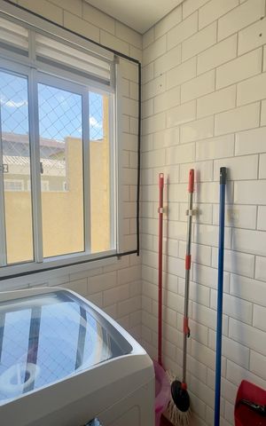 Apartamento à venda com 56m², 2 quartos e 1 vaga Apartamento à venda com 56m², 2 quartos e 1 vagaÁrea de Serviço