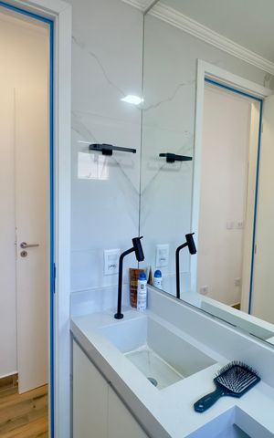 Apartamento à venda com 56m², 2 quartos e 1 vaga Apartamento à venda com 56m², 2 quartos e 1 vagaBanheiro Suíte