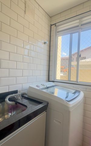 Apartamento à venda com 56m², 2 quartos e 1 vaga Apartamento à venda com 56m², 2 quartos e 1 vagaÁrea de Serviço