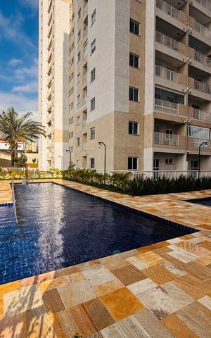 Apartamento à venda com 47m², 2 quartos e 1 vaga Apartamento à venda com 47m², 2 quartos e 1 vagaÁrea comum - Piscina