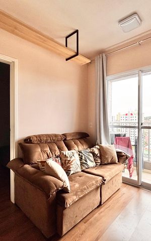 Apartamento à venda com 47m², 2 quartos e 1 vaga Apartamento à venda com 47m², 2 quartos e 1 vagaSala