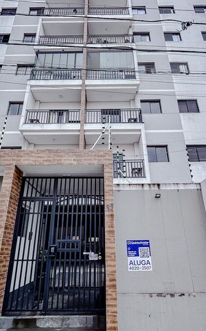 Apartamento para alugar com 47m², 2 quartos e 1 vagaFachada com Plaquinha