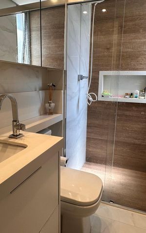Apartamento à venda com 50m², 1 quarto e 1 vaga