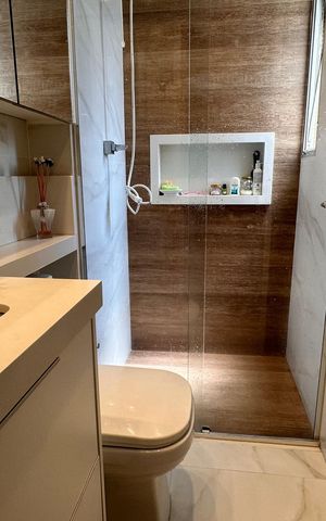 Apartamento à venda com 50m², 1 quarto e 1 vaga