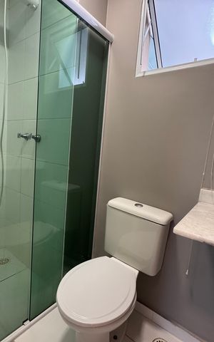 Apartamento para alugar com 69m², 2 quartos e 2 vagas Apartamento para alugar com 69m², 2 quartos e 2 vagasBanheiro