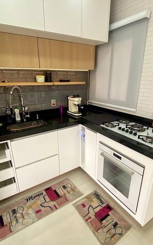 Casa de condomínio à venda com 200m², 2 quartos e 2 vagasCozinha