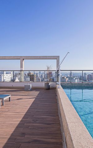 Apartamento à venda com 26m², 1 quarto e sem vaga Apartamento à venda com 26m², 1 quarto e sem vagaÁrea externa