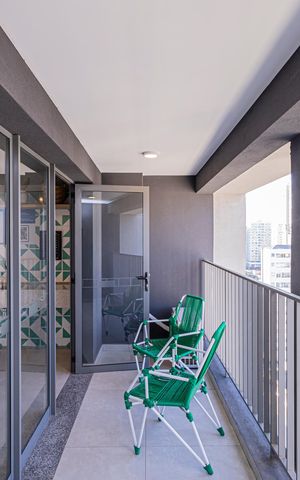 Apartamento à venda com 26m², 1 quarto e sem vaga Apartamento à venda com 26m², 1 quarto e sem vagaVaranda Cond