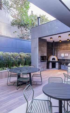 Apartamento à venda com 26m², 1 quarto e sem vaga Apartamento à venda com 26m², 1 quarto e sem vagaÁrea externa