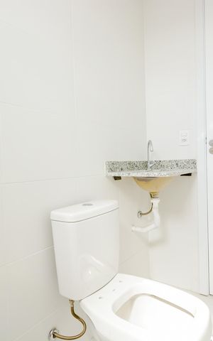 Apartamento à venda com 55m², 2 quartos e 1 vagaBanheiro da Suíte