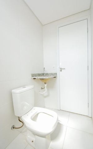 Apartamento à venda com 55m², 2 quartos e 1 vagaBanheiro da Suíte