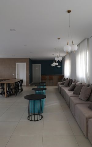 Apartamento para alugar com 34m², 2 quartos e sem vagaSalão de festas 