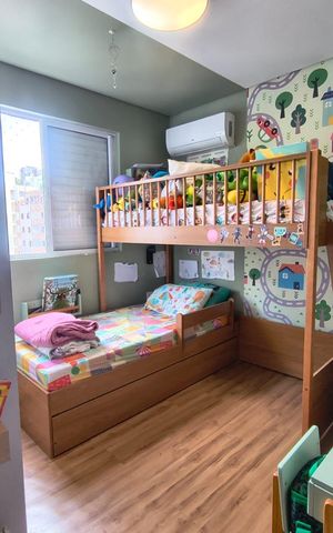 Apartamento à venda com 122m², 3 quartos e 2 vagas Apartamento à venda com 122m², 3 quartos e 2 vagasQuarto 2