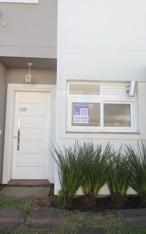 Casa de condomínio para alugar com 100m², 2 quartos e 2 vagasPlaca