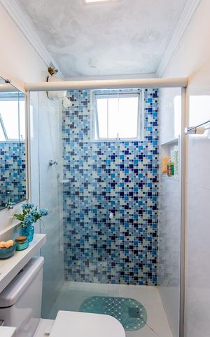Apartamento à venda com 65m², 2 quartos e 1 vaga Apartamento à venda com 65m², 2 quartos e 1 vagaBanheiro