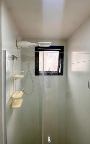 Studio para alugar com 26m², 1 quarto e sem vaga Studio para alugar com 26m², 1 quarto e sem vagaBanheiro