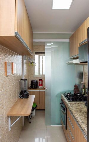 Apartamento à venda com 61m², 2 quartos e 1 vagaCozinha