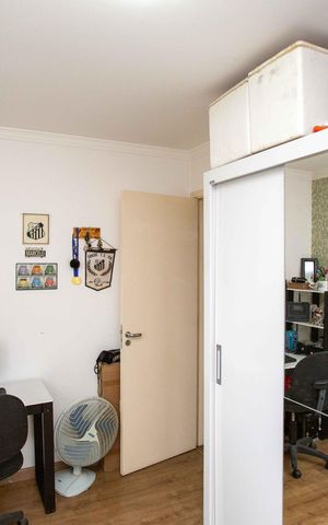Apartamento à venda com 61m², 2 quartos e 1 vagaQuarto 2