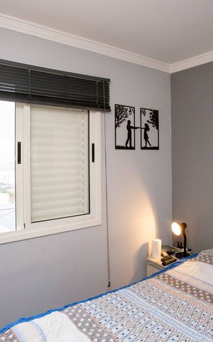 Apartamento à venda com 61m², 2 quartos e 1 vagaQuarto Suíte