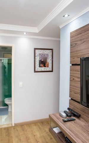 Apartamento à venda com 61m², 2 quartos e 1 vagaSala de TV