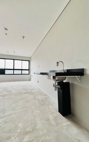 Studio à venda com 26m², 1 quarto e 1 vaga Studio à venda com 26m², 1 quarto e 1 vagaCozinha