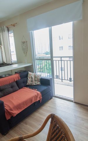 Studio para alugar com 28m², 1 quarto e sem vaga Studio para alugar com 28m², 1 quarto e sem vagaSala