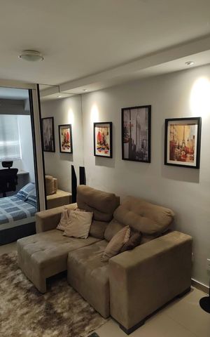 Studio à venda com 26m², 1 quarto e 1 vagaStudio