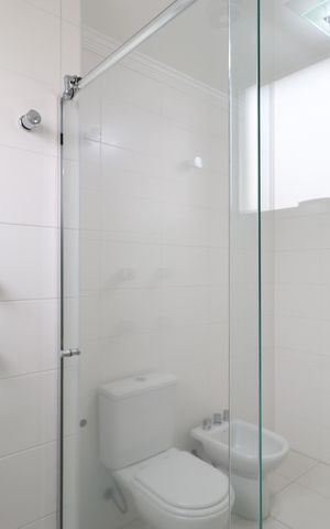 Apartamento à venda com 186m², 3 quartos e 4 vagasBanheiro da Suíte 3