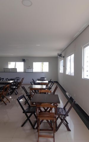 Apartamento para alugar com 53m², 2 quartos e 1 vaga Apartamento para alugar com 53m², 2 quartos e 1 vagaÁrea comum - Salão de festas