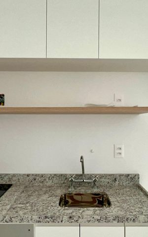 Studio à venda com 26m², 1 quarto e sem vaga Studio à venda com 26m², 1 quarto e sem vagaCozinha
