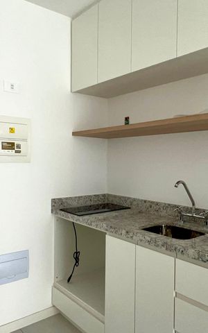 Studio à venda com 26m², 1 quarto e sem vaga Studio à venda com 26m², 1 quarto e sem vagaCozinha