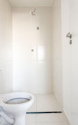 Studio à venda com 17m², 1 quarto e sem vaga Studio à venda com 17m², 1 quarto e sem vagaBanheiro