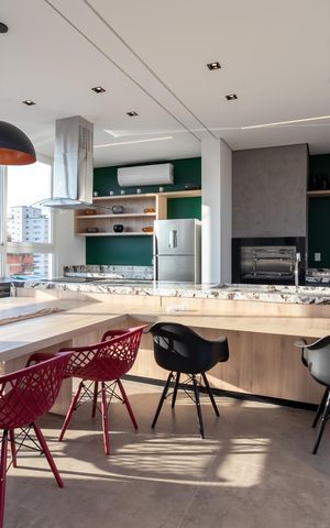 Apartamento à venda com 47m², 1 quarto e 1 vagaÁrea comum - Churrasqueira