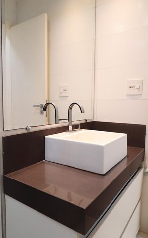Apartamento para alugar com 130m², 3 quartos e 2 vagasBanheiro Social